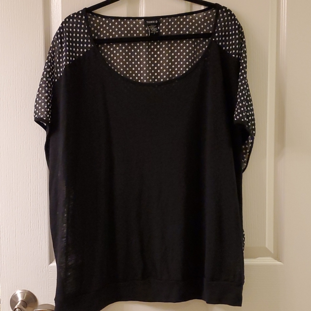 Fun polka dot top